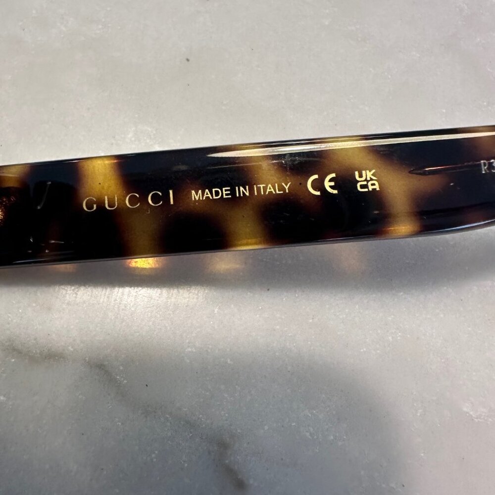 Gucci 54mm Gradient Rectangular Sunglasses - image 7